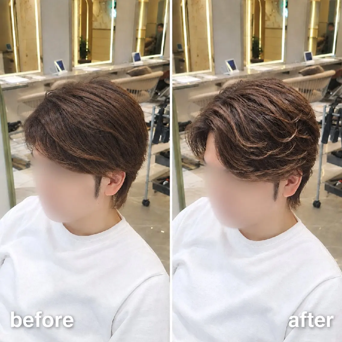 メンズ ヘアセット こが とあのヘアスタイル