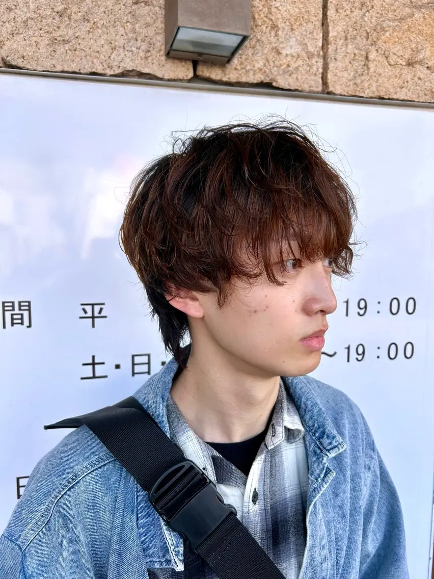 【カット+ニュアンスパーマ(ワンカール)】の写真
