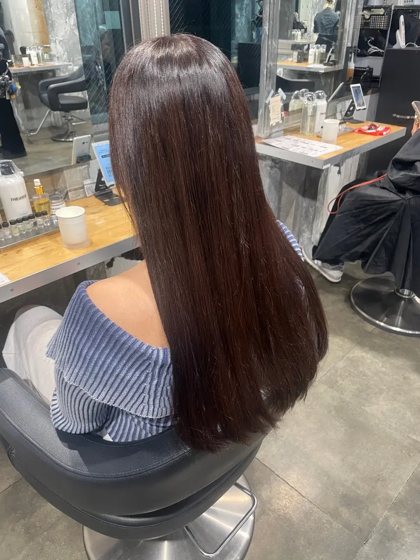 ロング 💕MAYUKA💕 レイヤー/ブラウンのヘアスタイル