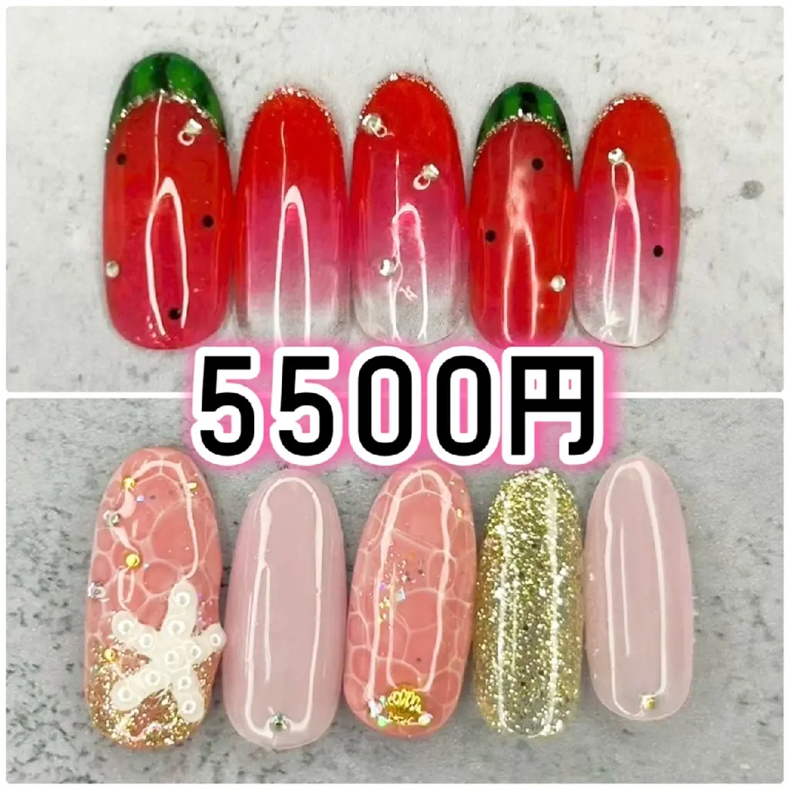 ネイル ハンドネイル Milana 川瀬のネイルデザイン