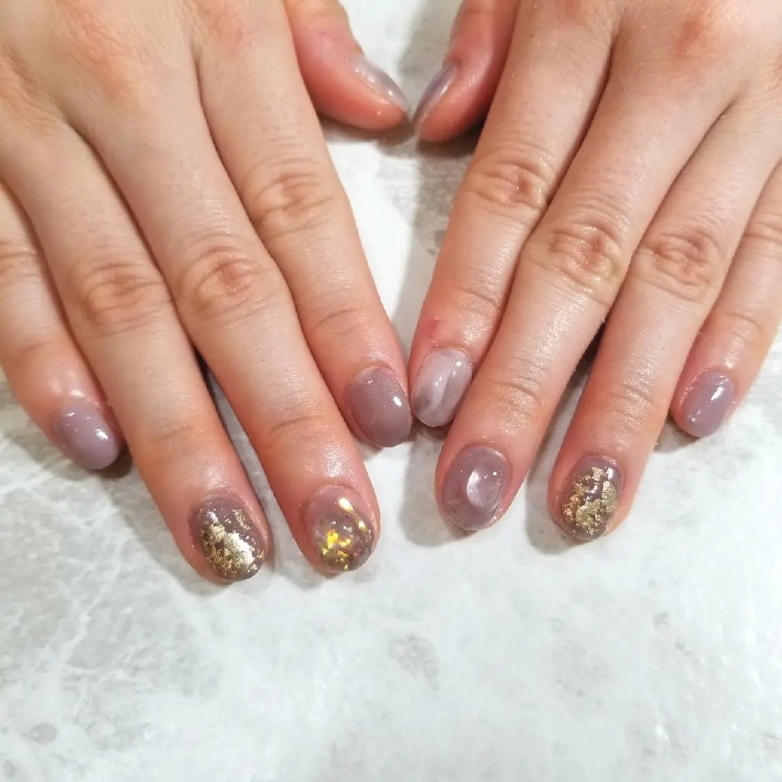 ネイル ニュアンスネイル ハンドネイル nijiiro🌈 サトウのネイルデザイン
