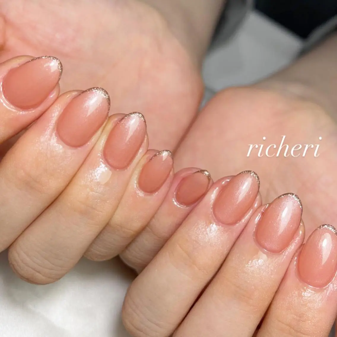 ミディアム ネイル ハンドネイル richeri beautyのエステ・リラクイメージ