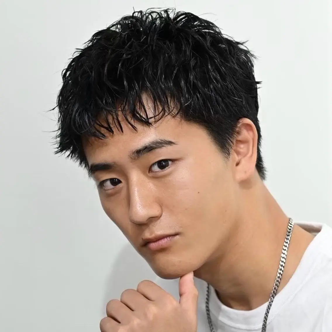 ショート パーマ ヘアアレンジ メンズ キッズ メンズパーマ ショートヘア カット パーマ メンズカット/パーマ 山崎航平💈のヘアスタイル