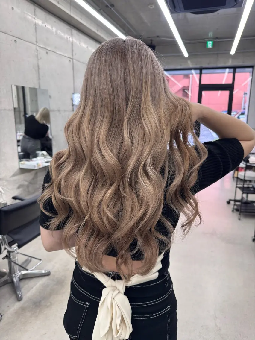 カラー Asami/名古屋/ ハイトーン/デザインのヘアスタイル