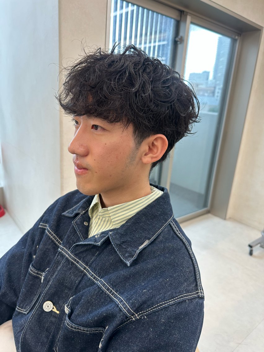 パーマ メンズ メンズパーマ カット パーマ メンズカット/センタ ーパート✂️内田将太のヘアスタイル