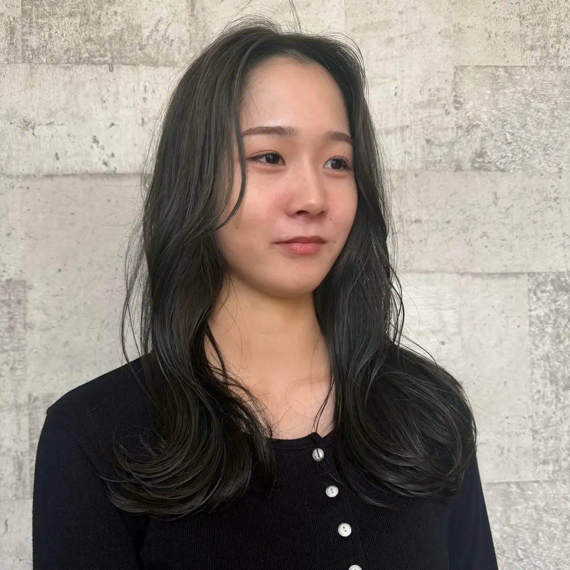 ミディアム カラー カット ヘアカラー トリートメント 🍒中川葵久美🍒 レイヤー/メンズのヘアスタイル