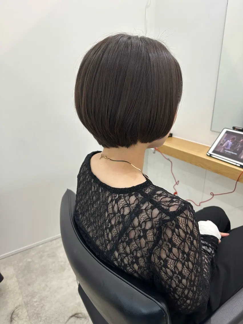 ショート カット トリートメント レイヤー/ナチュラル 💐nao.のヘアスタイル