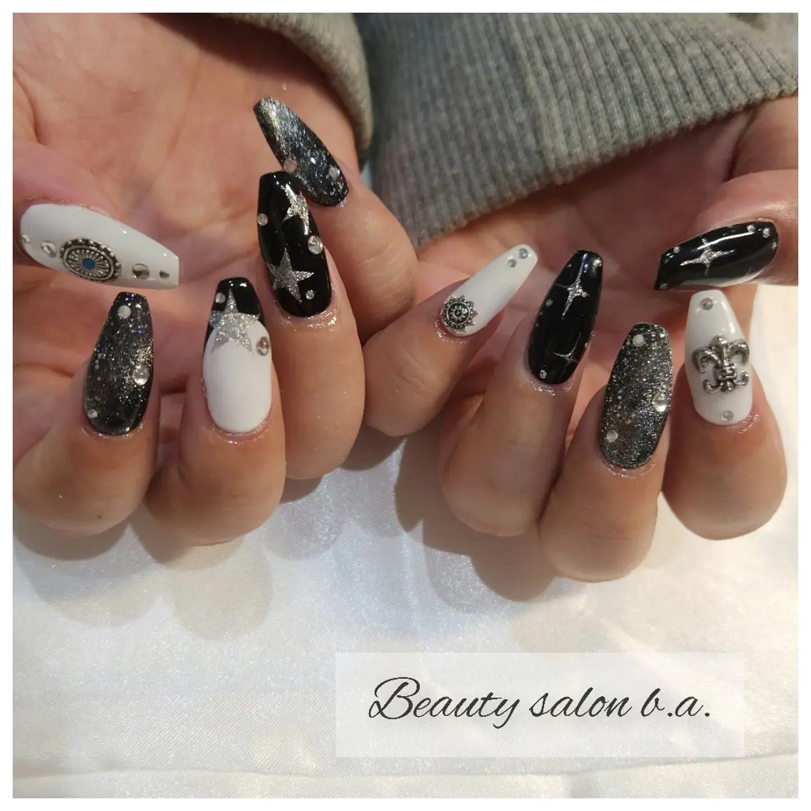 メンズ ネイル nailsalon b.a.のネイルデザイン