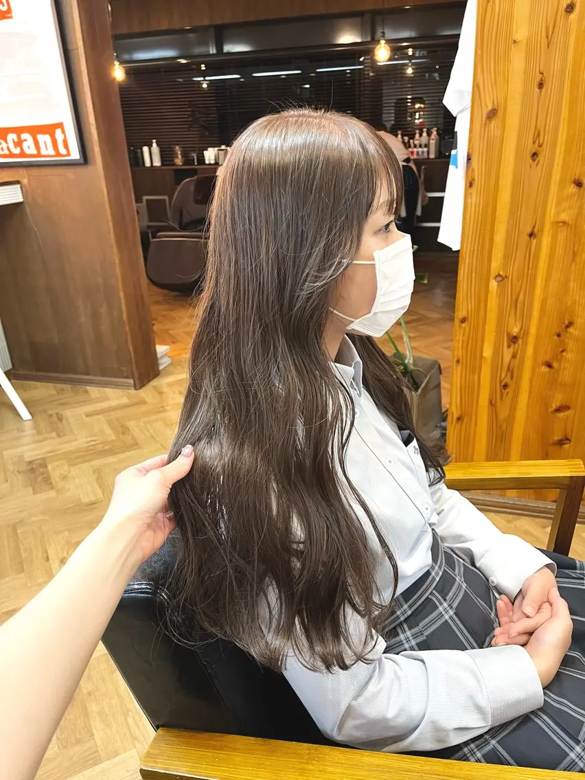 カット+ブリーチなしダブルカラー🎀 ----📍 大阪・梅田の写真