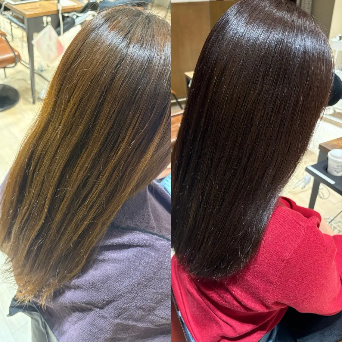 ロング ヘアカラー 山本 忠臣のヘアスタイル