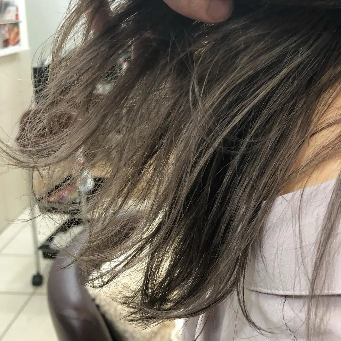 ロング カラー ハイライトカラー ハイライト 【艶髪×韓国風】 毛流れ職人 RYOのヘアスタイル