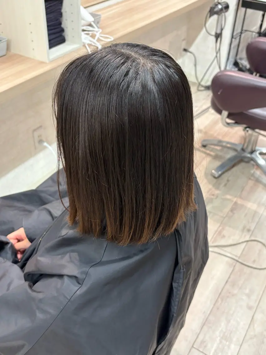ミディアム カラー 坂井 龍二/コアファーストのヘアスタイル