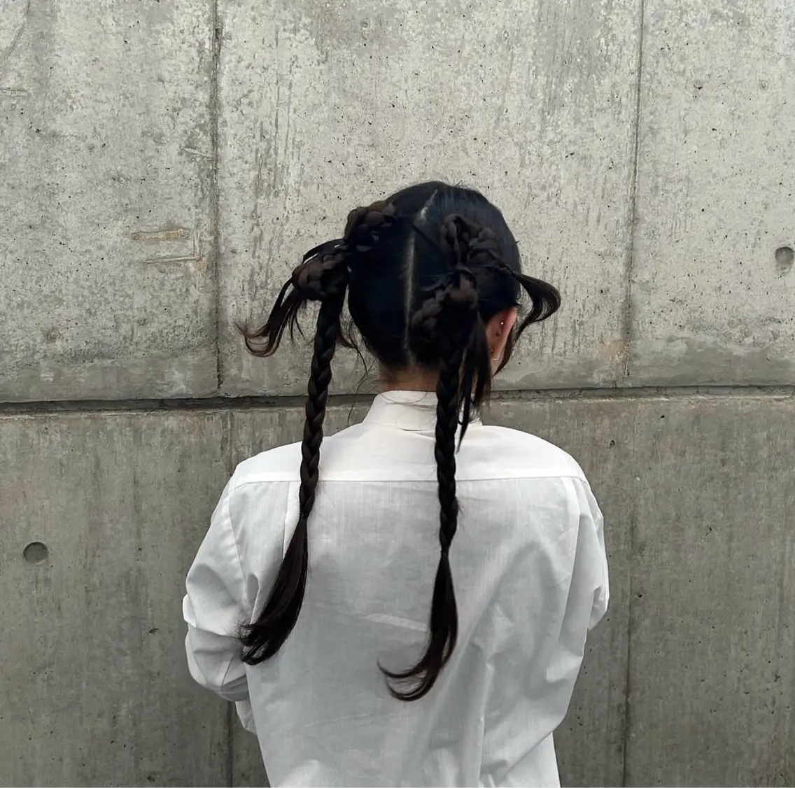 ヘアアレンジ ミヤザキ ナギ🈂️のヘアスタイル
