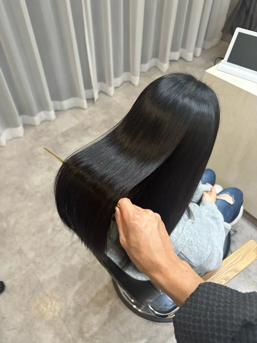 髪を綺麗にしたい方におすすめ【杉崎限定】美髪矯正+パ-ソナル髪質改善🧡の写真