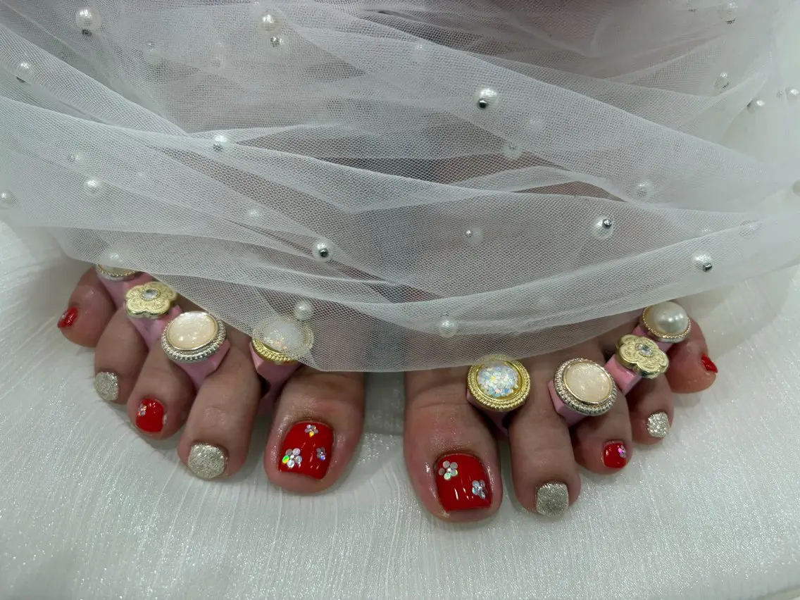 ネイル フットネイル Mermaid Nail saraのネイルデザイン