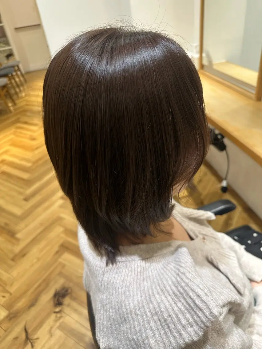 ミディアム 織田 ゆみのヘアスタイル