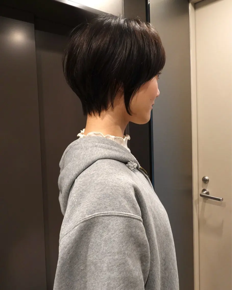 ショート 川田大輝 ナチュラルモードのヘアスタイル