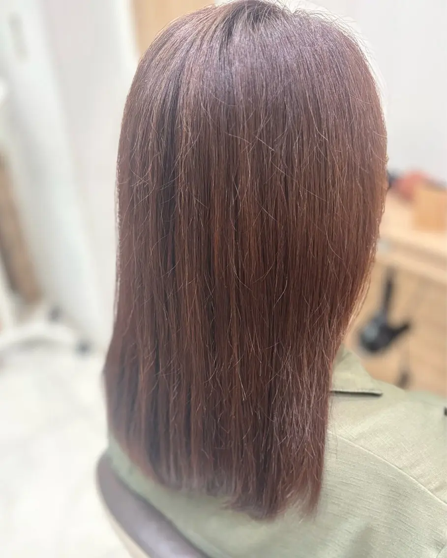カラー 縮毛矯正/パーマ ⭐️安井七海のヘアスタイル