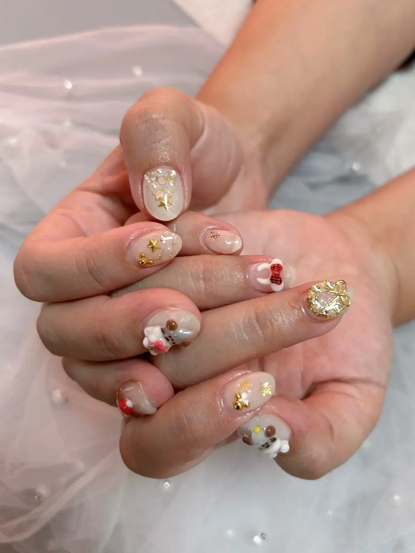 ネイル ハンドネイル 森 晴有のネイルデザイン