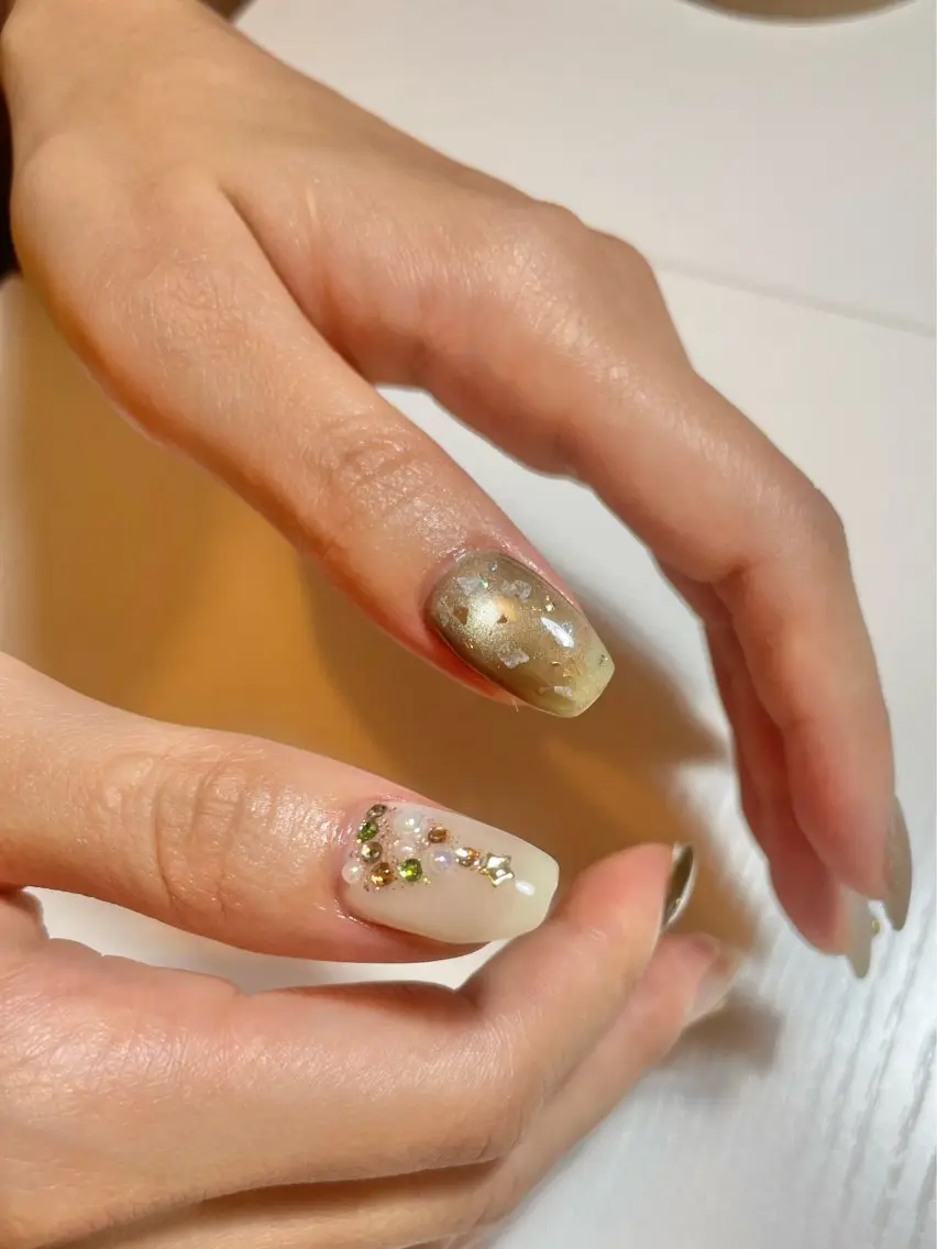 ネイル 冬ネイル クリスマス co_ nailのネイルデザイン