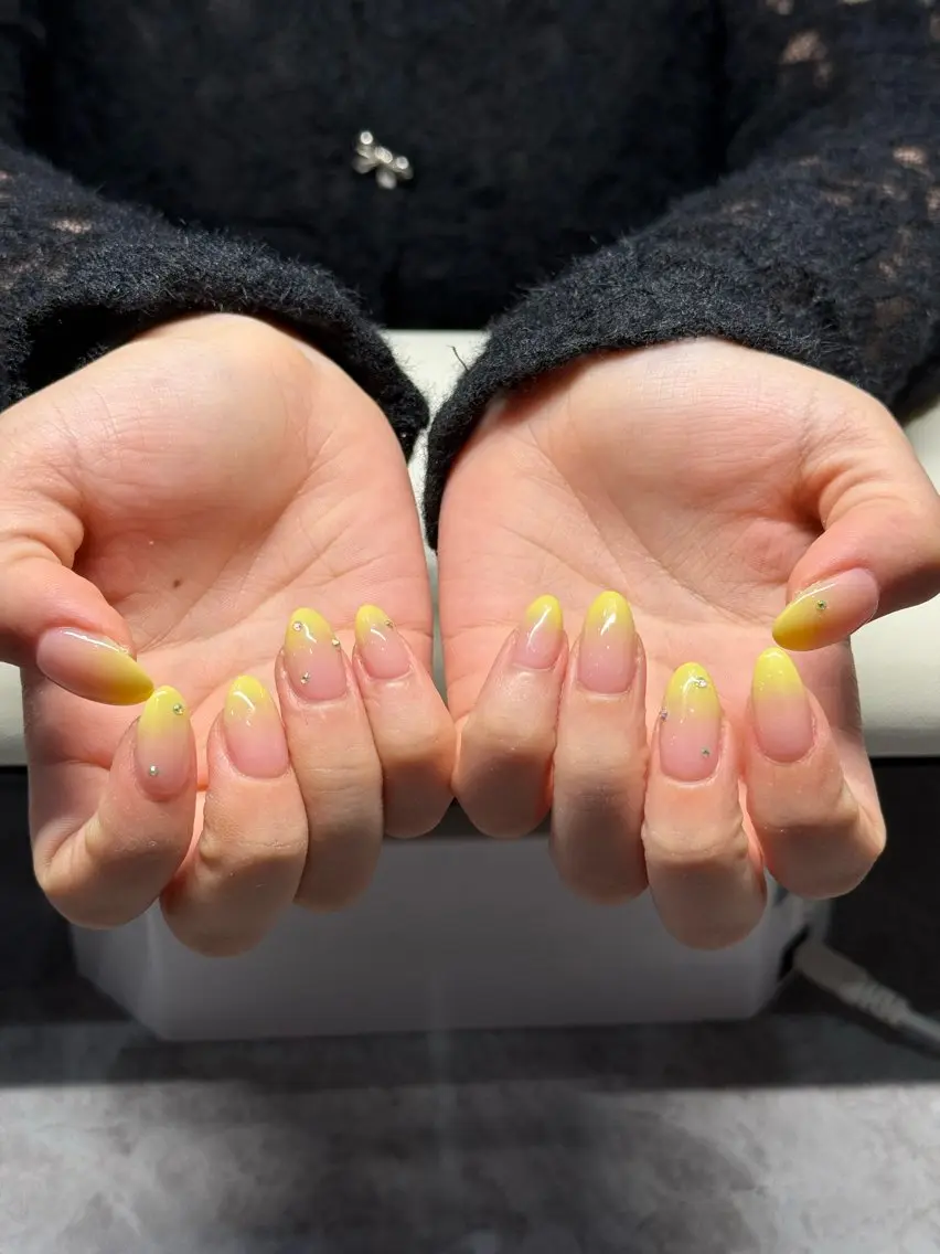 ネイル ハンドネイル IROHA NAIL ユウヒのネイルデザイン