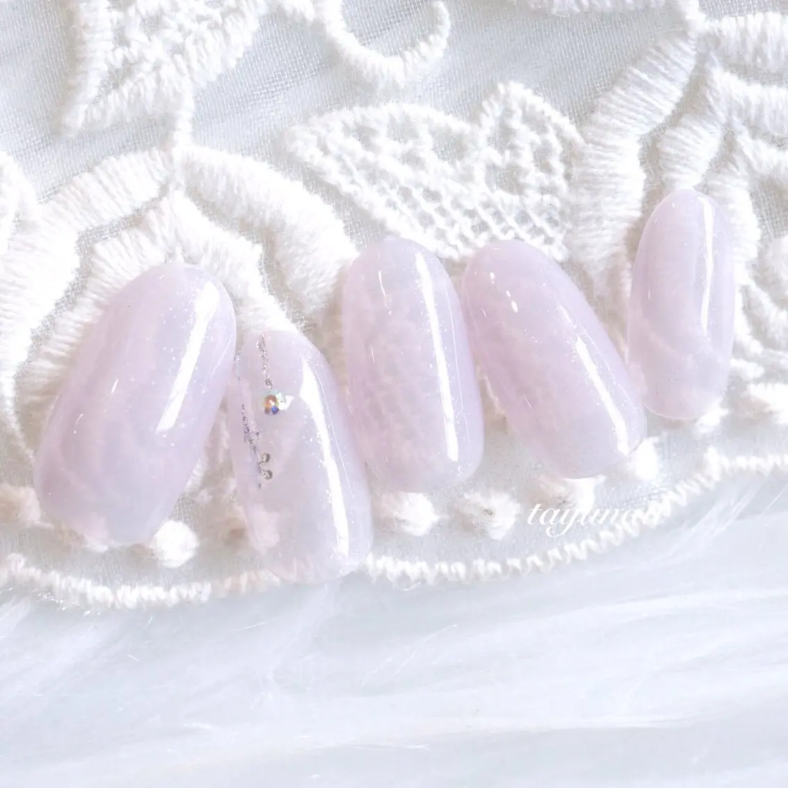 ネイル アートネイル ジェルネイル パラジェル シンプルネイル ハンドネイル ネイルサロン 【たゆnail】のネイルデザイン