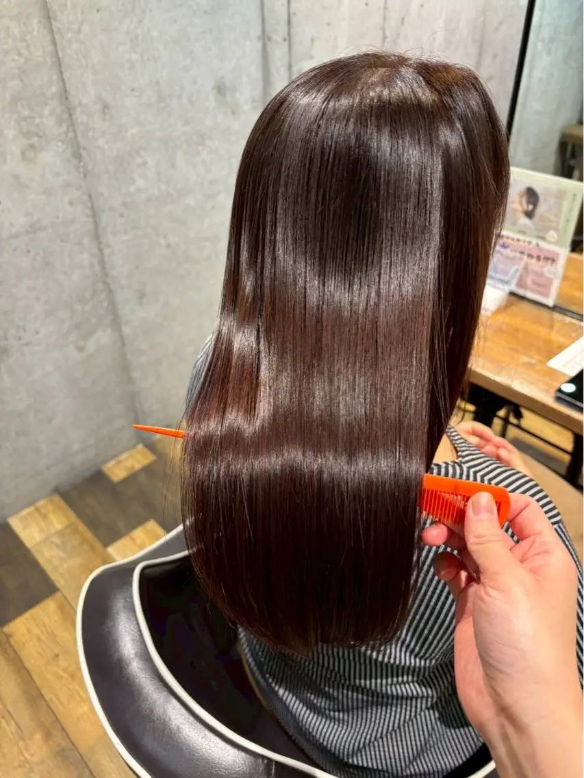 ファッションカラー(リタッチ)＋ミニヘッドスパ💆🏻‍♀️の写真