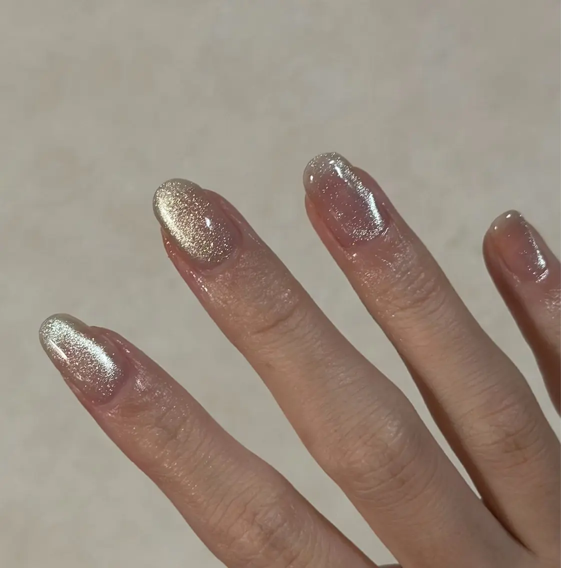ネイル キラキラネイル マグネットネイル 🌷 kuuのネイルデザイン
