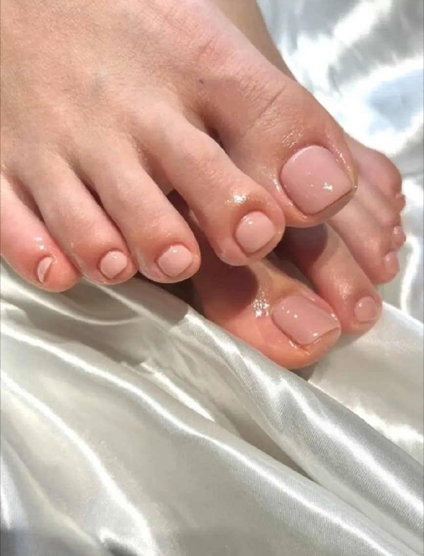 ネイル フットネイル ワンカラーネイル カトウ /relownailのネイルデザイン