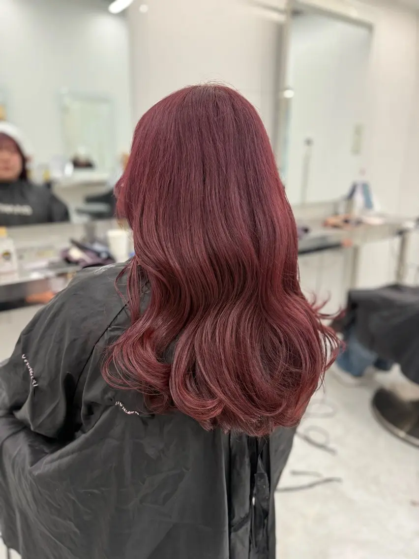 ロング カラー ヘアアレンジ ヘアカラー 🤍韓国暖色ヘアNo .1🤍渋谷/らいるのヘアスタイル