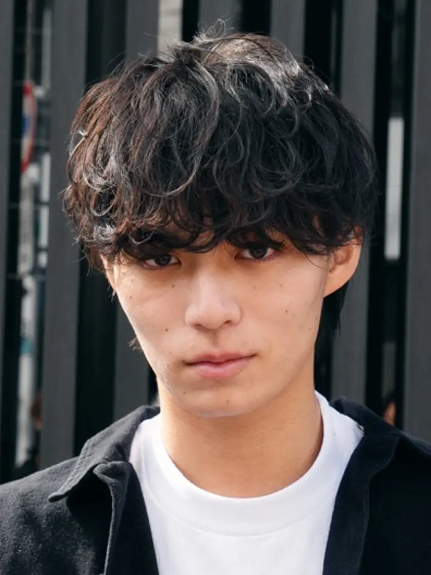 ショート パーマ メンズ カット パーマ fifth/メンズ/ シャドウパーマ/せなのヘアスタイル