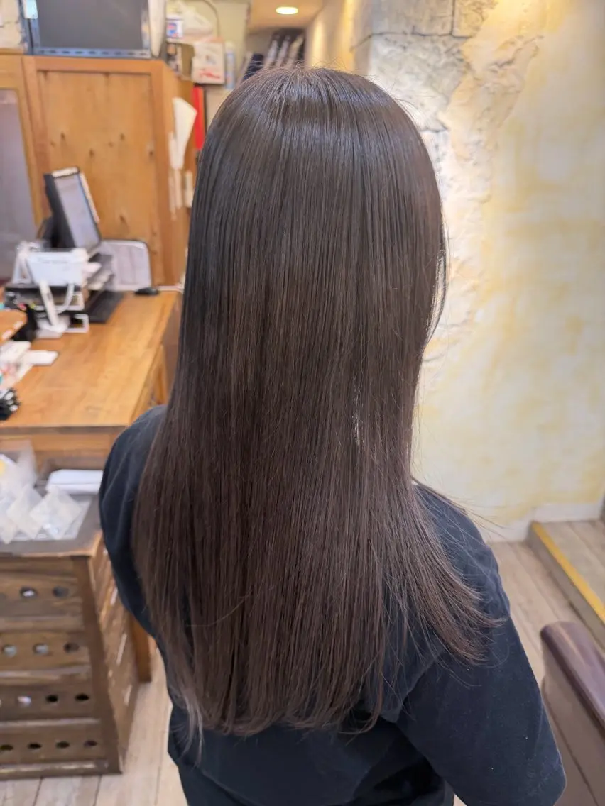 ロング カラー ヘアカラー トリートメント なな 吉祥寺 ✮美容師✮のヘアスタイル