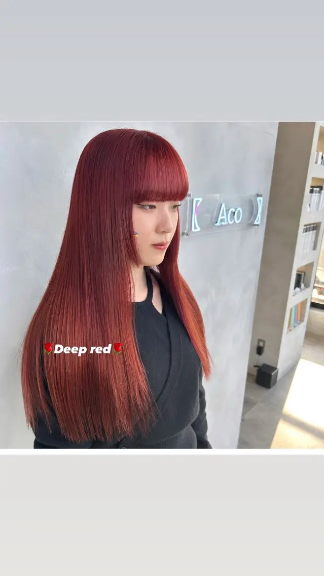 ❤️暖色ダブルカラー❤️ケア剤使用🩷の写真