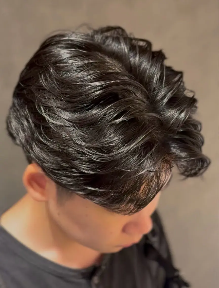 メンズ 曲がる縮毛矯正◎ /児島颯斗のヘアスタイル