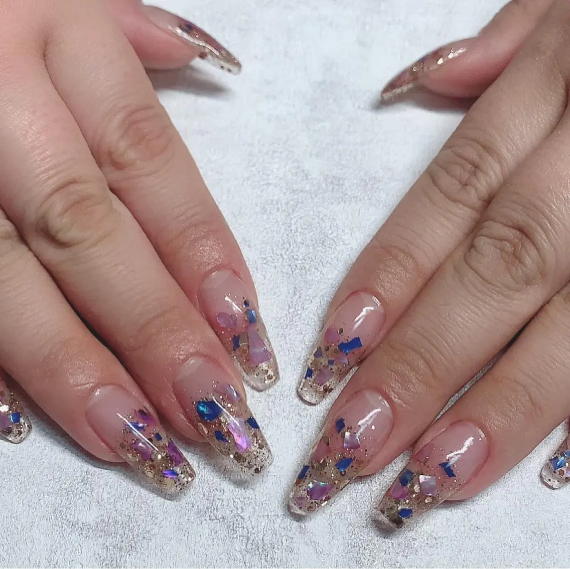 ネイル アートネイル フットネイル キラキラネイル ニュアンスネイル オフィスネイル nail happiness.のネイルデザイン