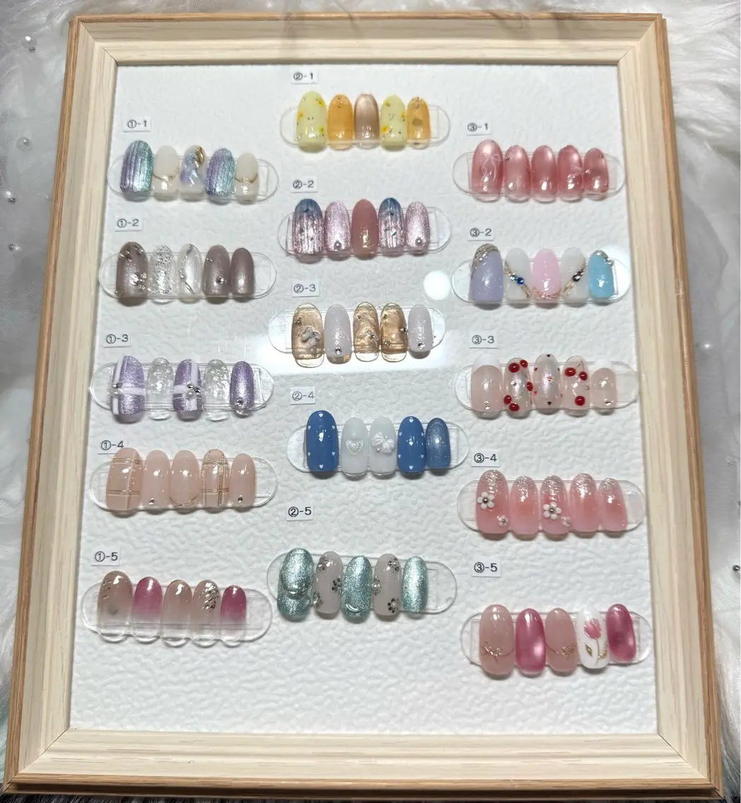 🍭遅刻厳禁‼️ 《オフ🈶》ハンド定額90分デザイン(パラジェル+1000円)の写真