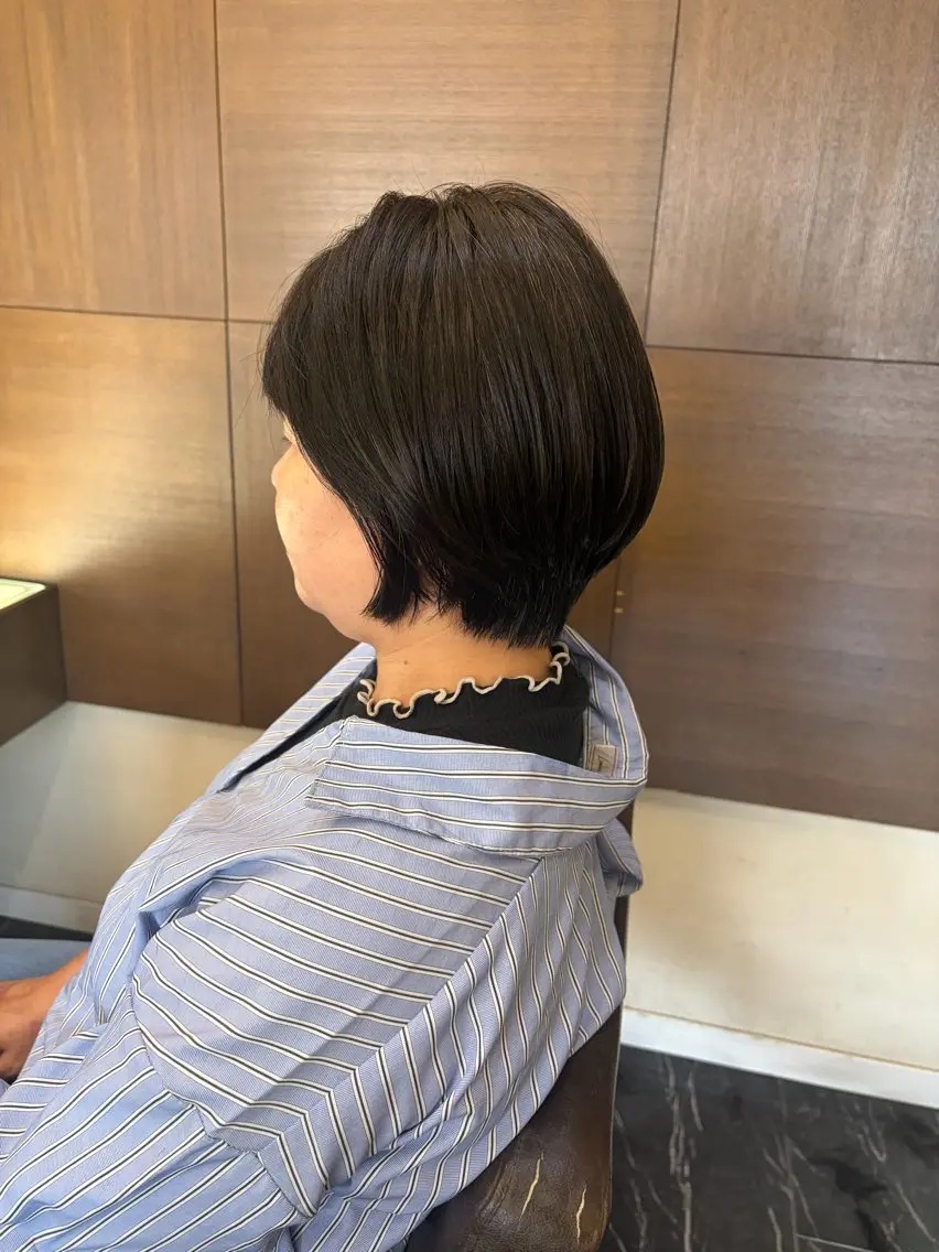 ショート 多田 朝光のヘアスタイル