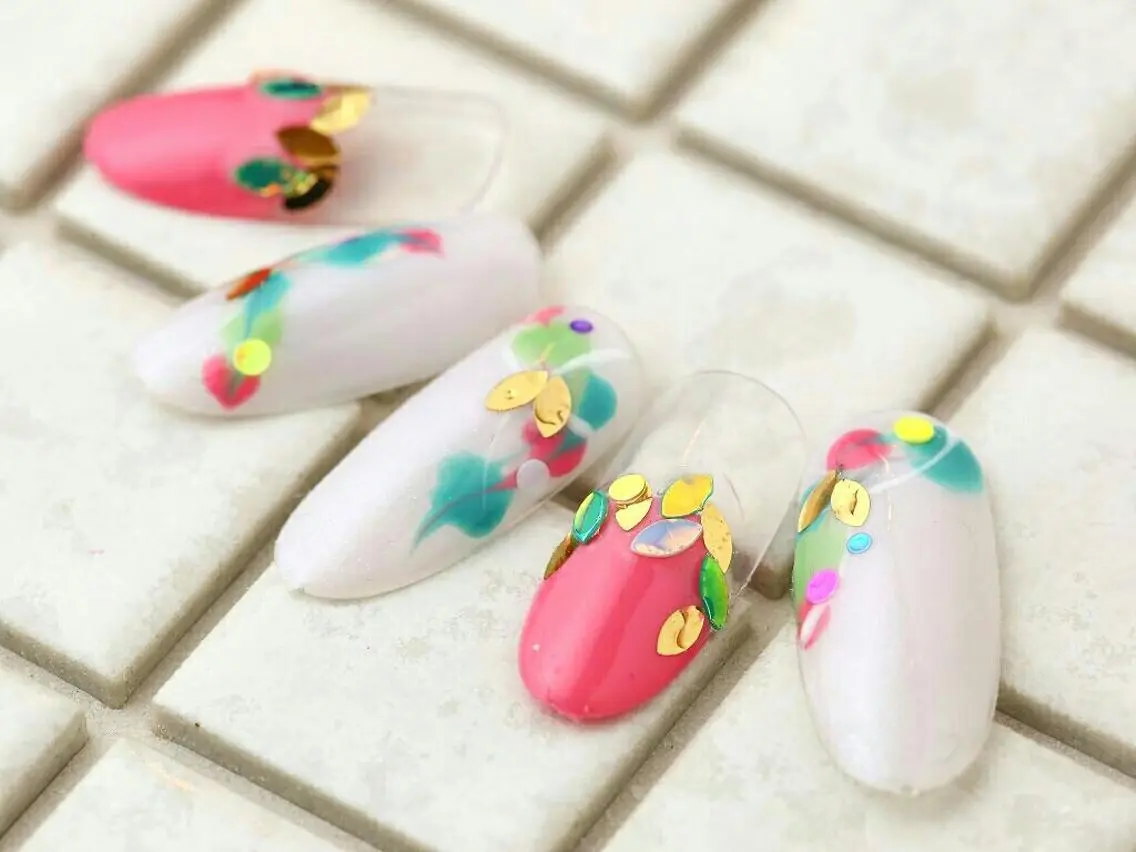 ネイル 春ネイル private salon mieのネイルデザイン
