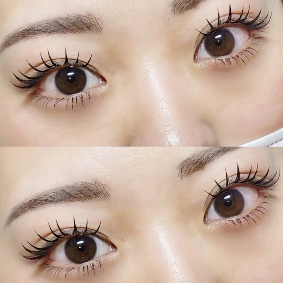 マツエク・マツパ バインドロック 下まつげエクステ eyelash R𓇼eri🐈️の眉毛・アイブロウイメージ