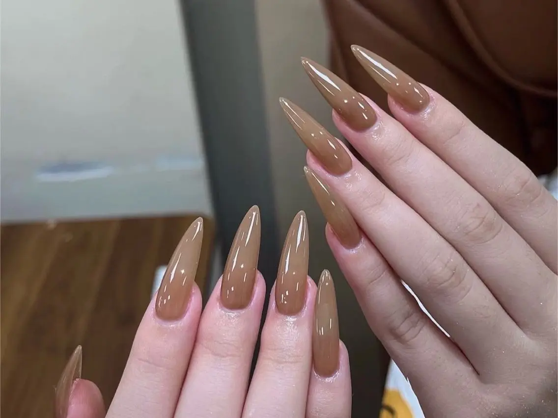 ネイル 長さ出し 韓国ネイル スカルプネイル ワンホンネイル ハンドネイル ハンドケア Yuki🌸 nailのネイルデザイン