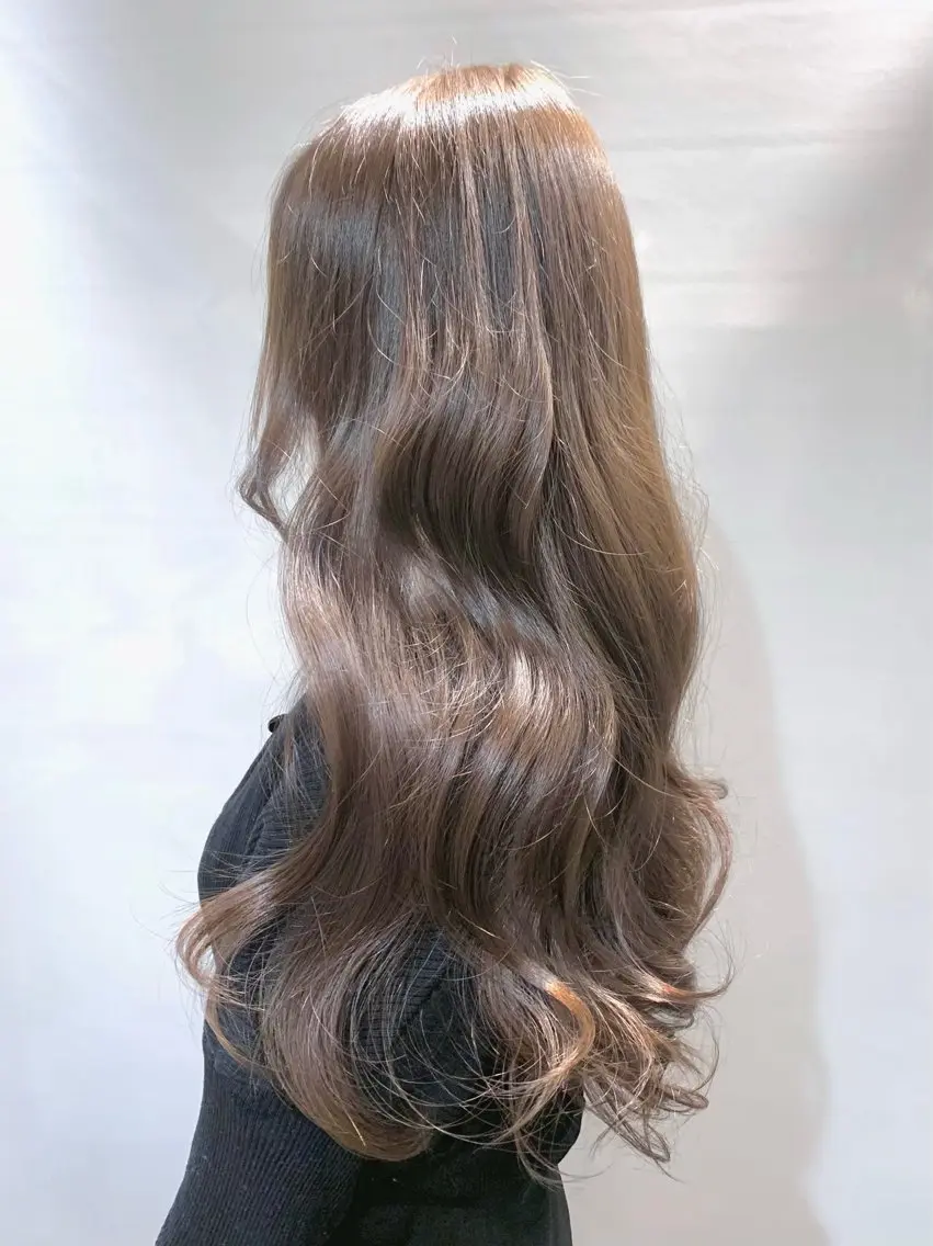 ロング カラー 柔らか垢抜けｶﾗｰと ｶｯﾄ🫧ASUKAのヘアスタイル