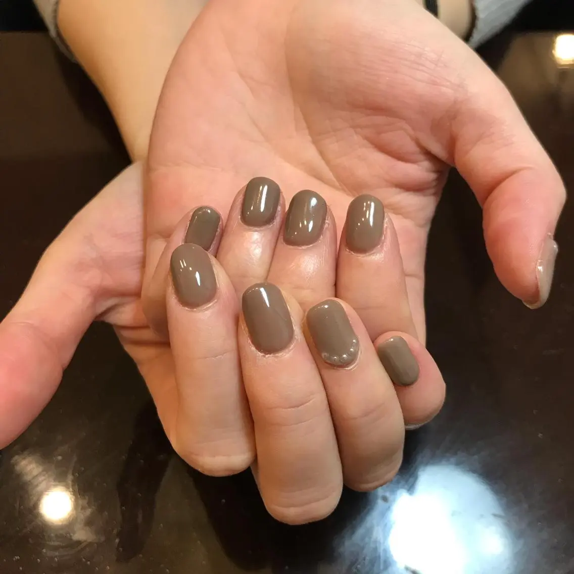 ネイル ワンカラーネイル Nagashima    Kのネイルデザイン