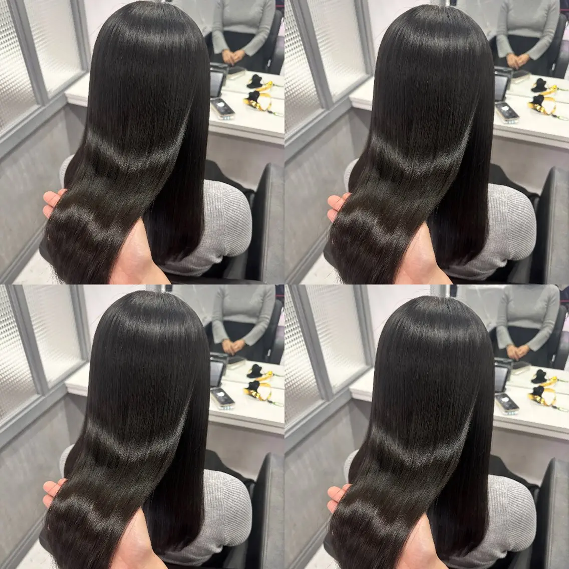 ロング カラー カット ヘアカラー トリートメント レイヤー×ブリーチ ×エクステ💫ひかるのヘアスタイル
