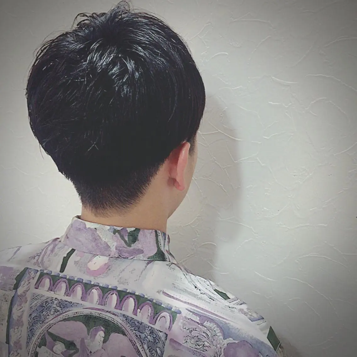 ショート メンズ マッシュ 奥野 紗弓のヘアスタイル