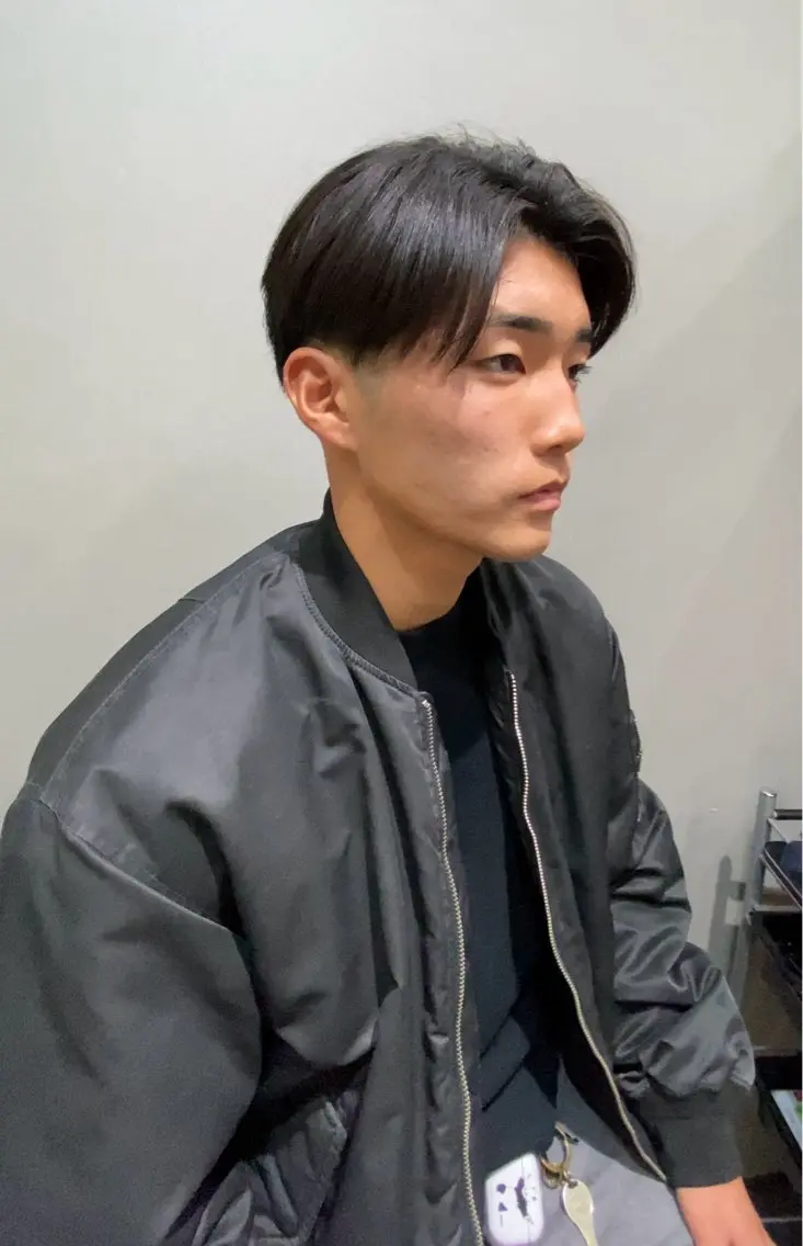 ショート カット 縮毛矯正 トリートメント 原田 直哉のヘアスタイル