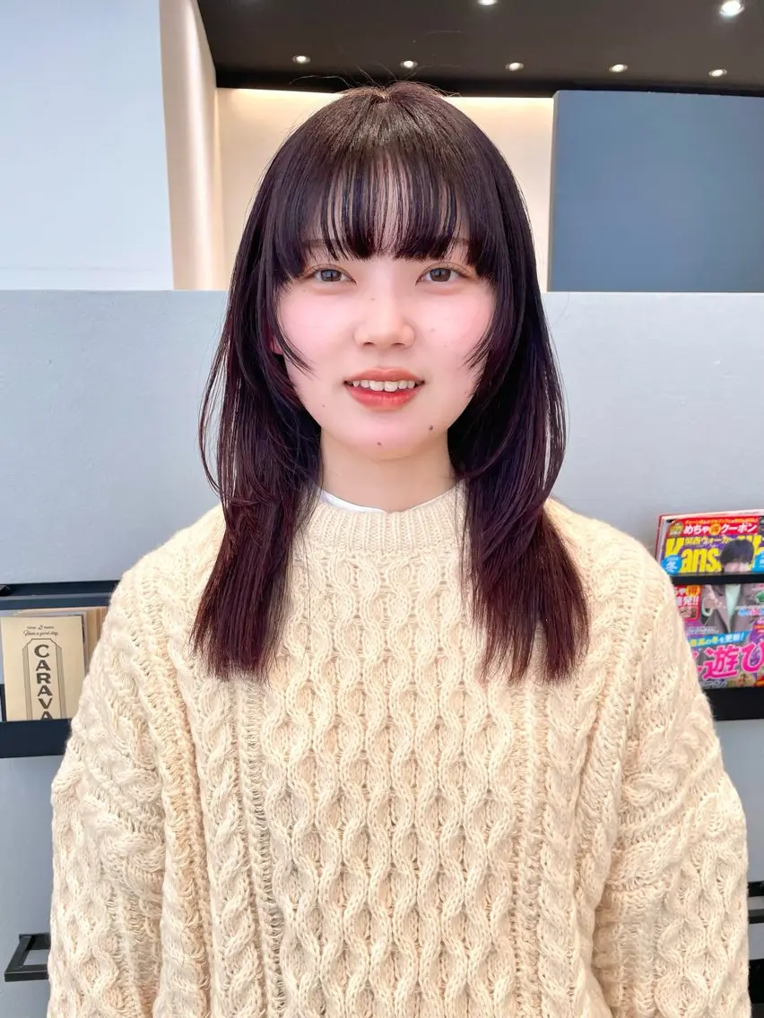 似合わせカット+ダメージレスカラー+トステアトリートメント🥣の写真