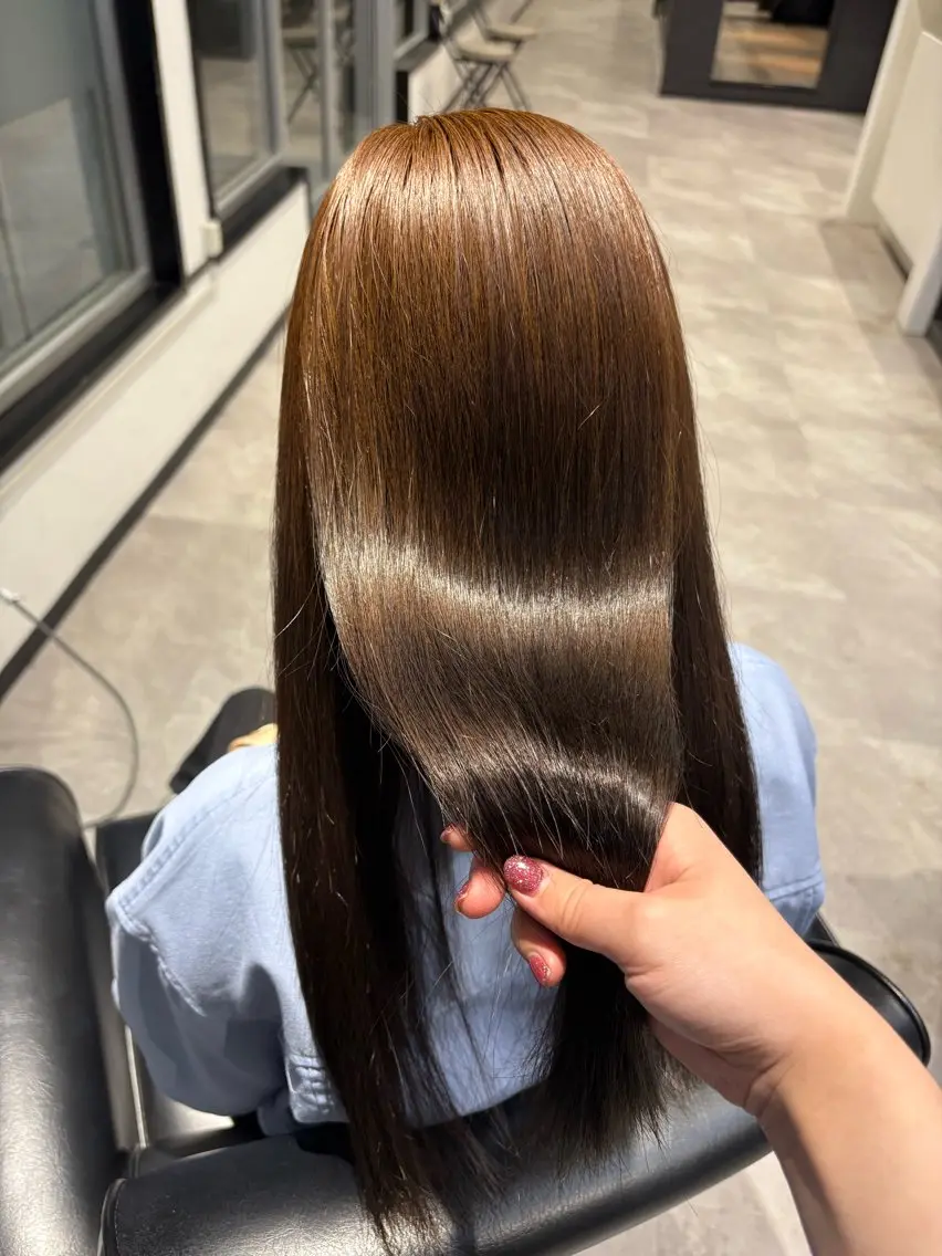 ロング カラー ヘアカラー nana ．JILL-hairのヘアスタイル