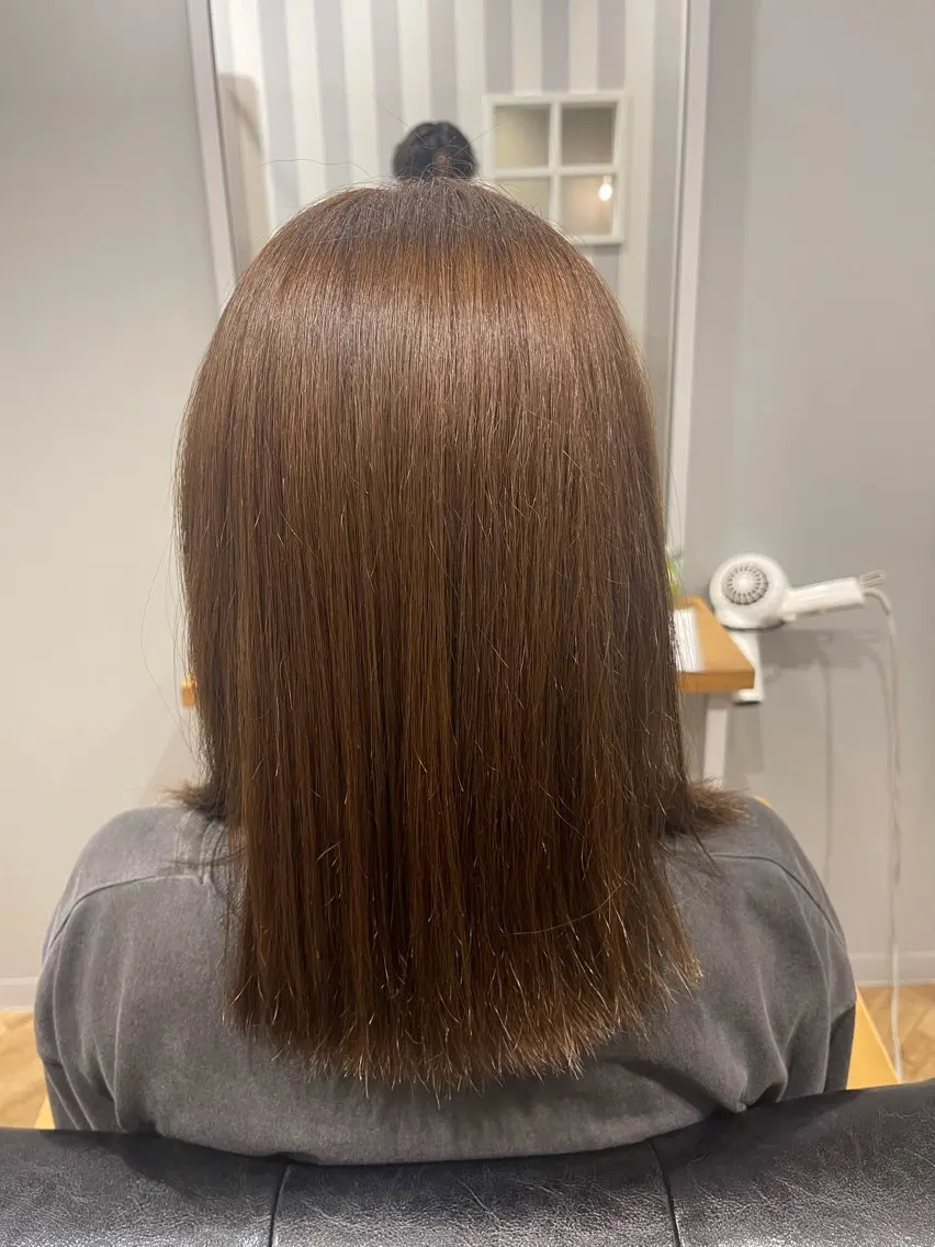 カラー 久保 颯大のヘアスタイル