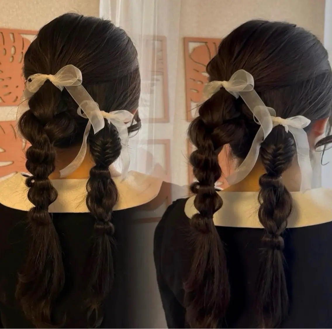 ヘアアレンジ ヘアセット 🎀 艶カラー 🎀SAEのヘアスタイル