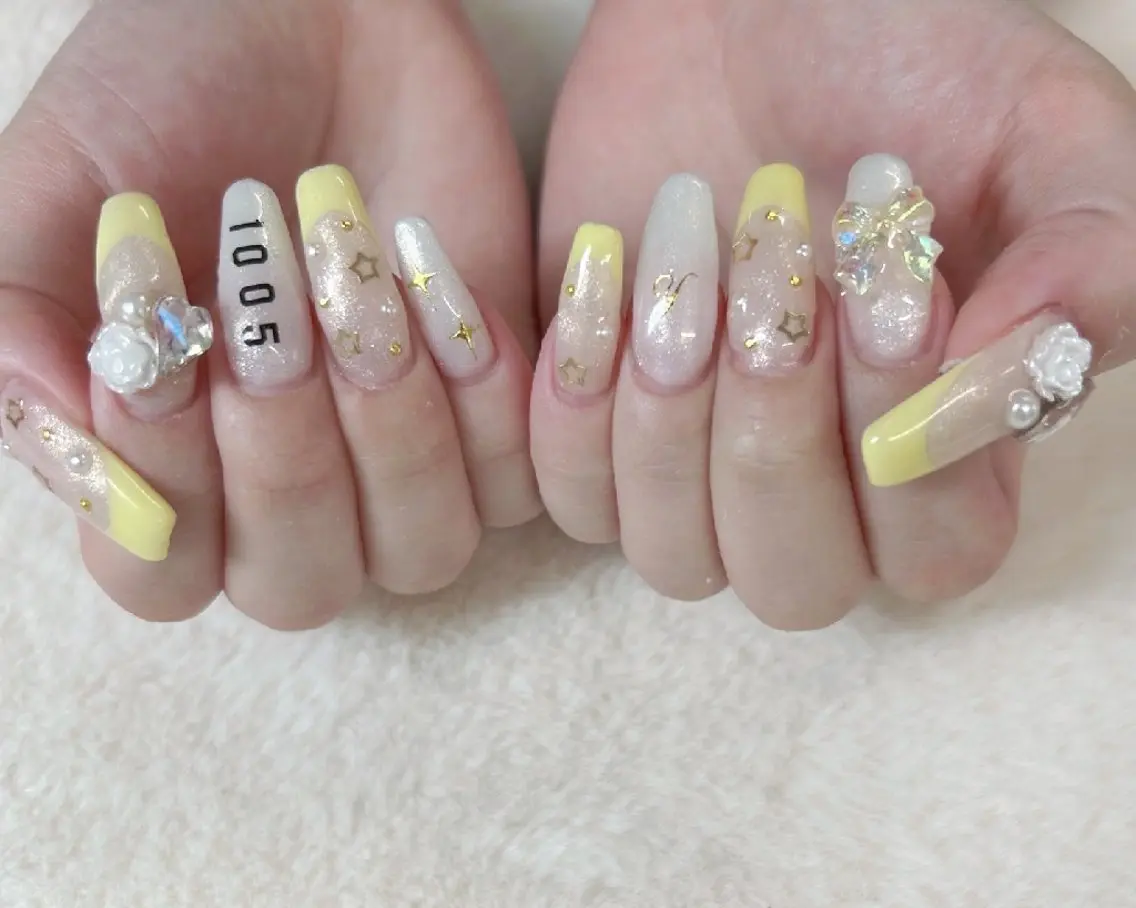 ネイル アートネイル ワンホンネイル ハンドネイル ハンドケア 心斎橋Salon Epokkuのネイルデザイン